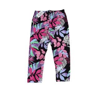 Children Place Girls Tropical Print Capri Leggings M (7/8)